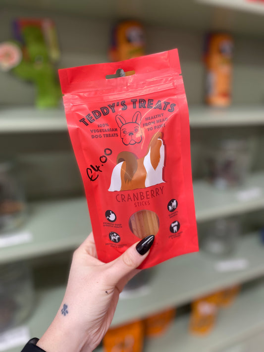 Teddy’s Treats - Cranberry